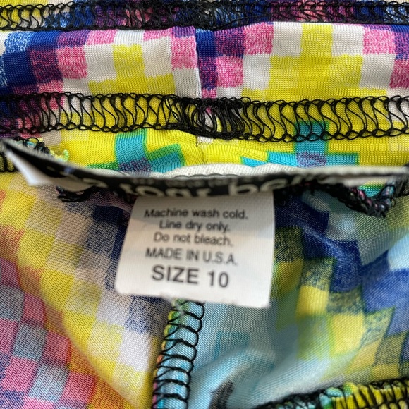 Funky Les Touts Petits girls chevron lightweight jogger size 10 - Picture 4 of 5